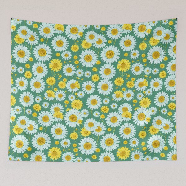 Item preview, Daisies // Yellow and Green Daisies designed and sold by MiniArtworks.