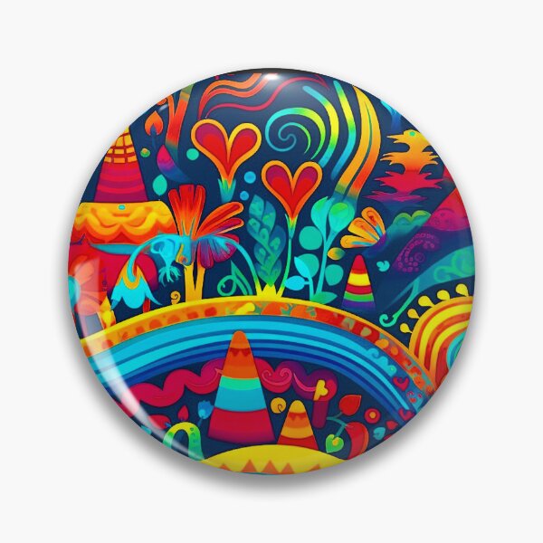 Item preview, Rainbow Paradise - Boho 1960s designed and sold by Earth Nature Creations.