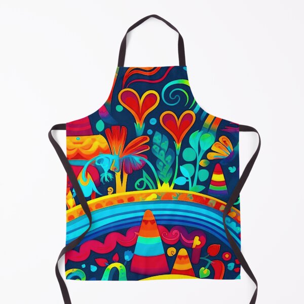 Item preview, Rainbow Paradise - Boho 1960s designed and sold by Earth Nature Creations.