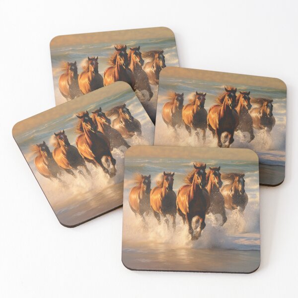 Item preview, Horses Galloping on the Beach 2 designed and sold by shanessie6.