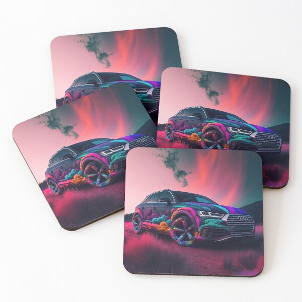 Item preview, Psychedelic World Car | Abstract Art designed and sold by Digital Mindscape.