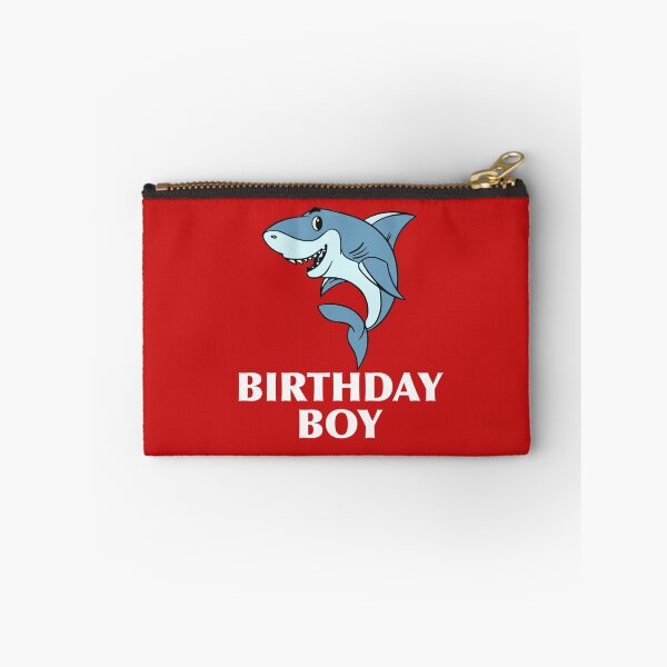 Item preview, Birthday Boy Shark Fish Shark Birthday Shark Teeth Shark Print Shark Party Gift designed and sold by TeesByDesign.