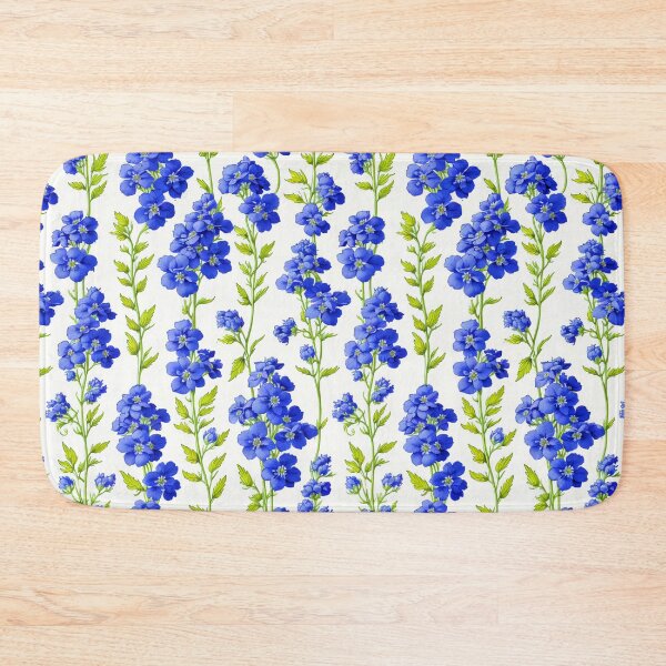 Item preview, Larkspur // Blue and green larkspur designed and sold by MiniArtworks.