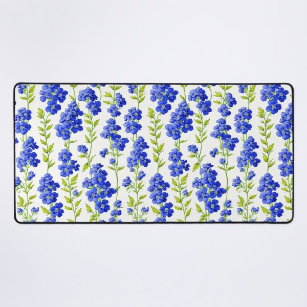Item preview, Larkspur // Blue and green larkspur designed and sold by MiniArtworks.