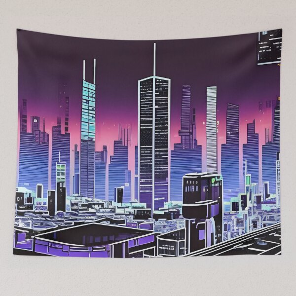 Item preview, HyperNeonCity designed and sold by Concrete-Palms.