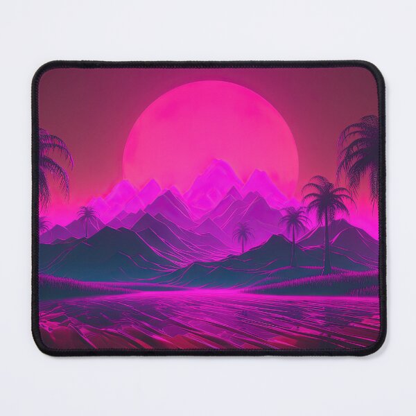 Item preview, Radiant Utopia: Synthwave Bliss Illuminating the Future designed and sold by Mullet Monkey.