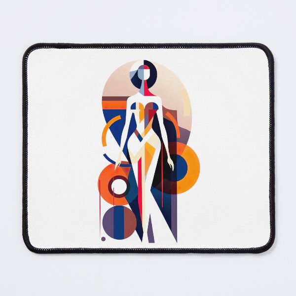 Item preview, Geometric Grace: Abstract Woman Avatar designed and sold by EVA4designs.