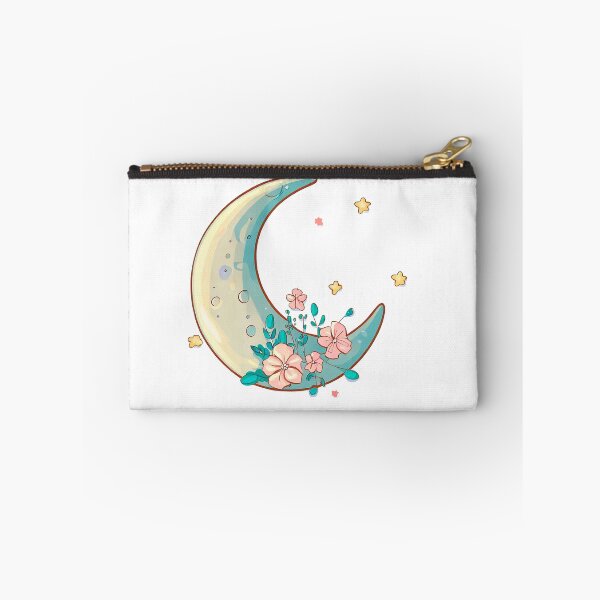 Item preview, moon with stars and flowers designed and sold by miguel-ozz.