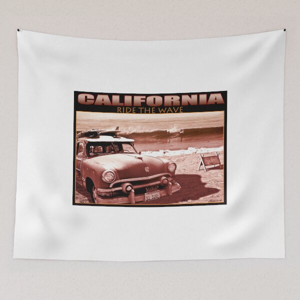 Item preview, RIDE THE WAVE CALIFORNIA SURFING designed and sold by Larry Butterworth.