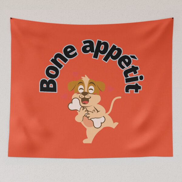 Artikelvorschau, Knochenappetit - Hunde-T-Shirt entworfen und verkauft von Arthur-08.