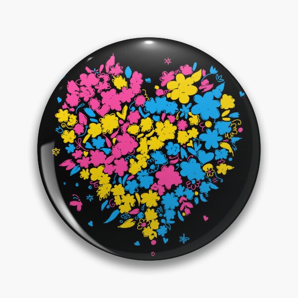 Item preview, Valentines Day Pan Hearts. Pansexual Pride designed and sold by Subtle Pride Shop.
