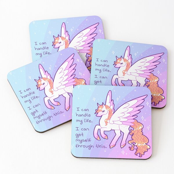 Item preview, "I Can Handle My Life" Sparkle Pegasus designed and sold by thelatestkate.