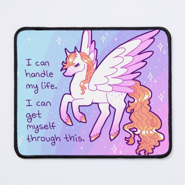 Item preview, "I Can Handle My Life" Sparkle Pegasus designed and sold by thelatestkate.