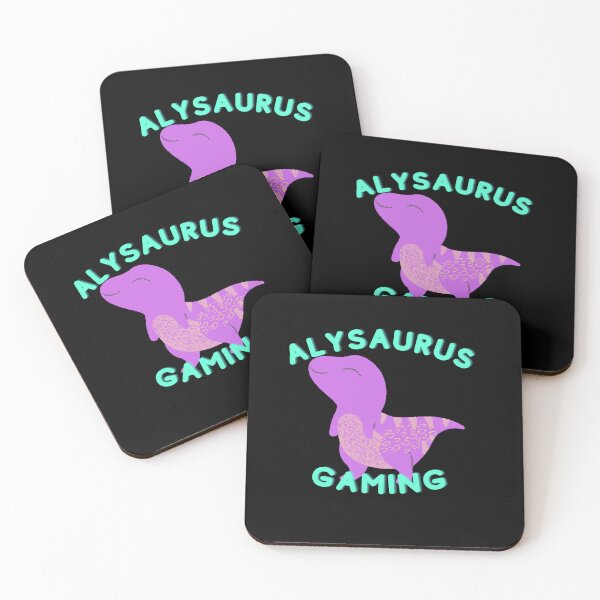 Item preview, AlySaurus Gaming Purple Dinosaur designed and sold by AlySaurusGaming.