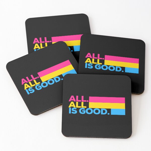 Item preview, All. All Is Good. Pansexual Pride designed and sold by Subtle Pride Shop.