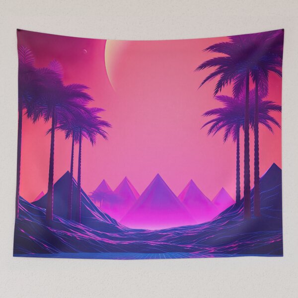 Item preview, Shining Ascents: Synthwave Rhapsody designed and sold by Mullet Monkey.