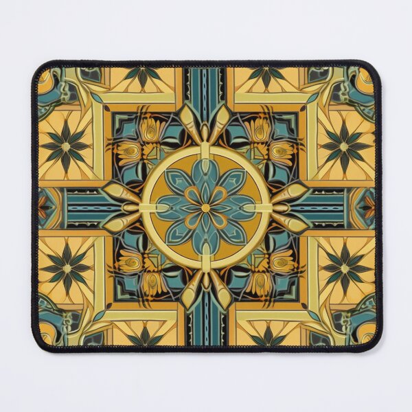 Item preview, Holy Patterns: Golden Turquoise designed and sold by Cat-n-Christ.