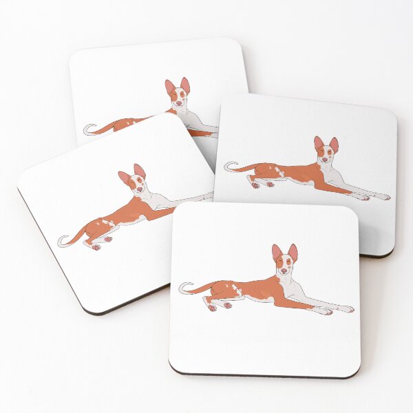 Item preview, Laying Ibizan Hound designed and sold by West Dog Craft.