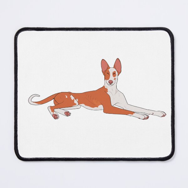 Item preview, Laying Ibizan Hound designed and sold by West Dog Craft.