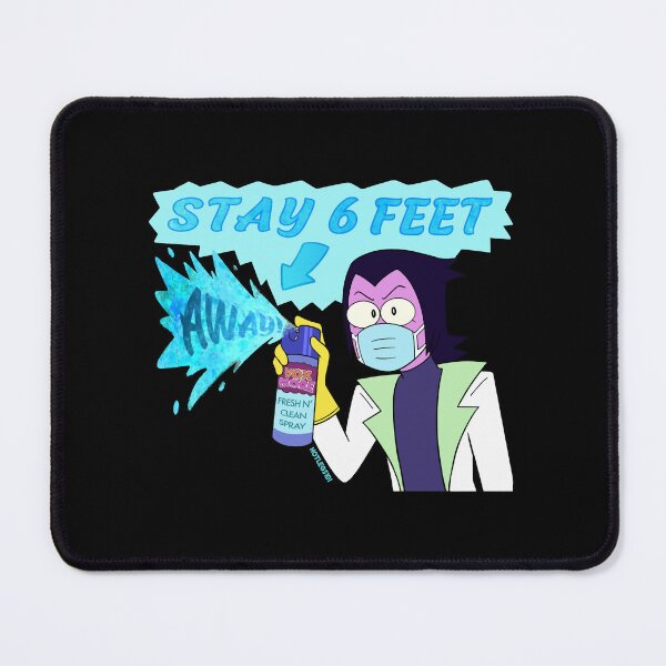 Item preview, Stay 6 Feet Away! - OK KO Professor Venomous designed and sold by CriCrafters68.