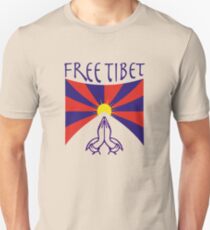 Free Tibet Shirt Slim Fit T-Shirt