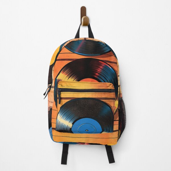 Item preview, Retro Vinyl Records Art designed and sold by GoodOldVintage.