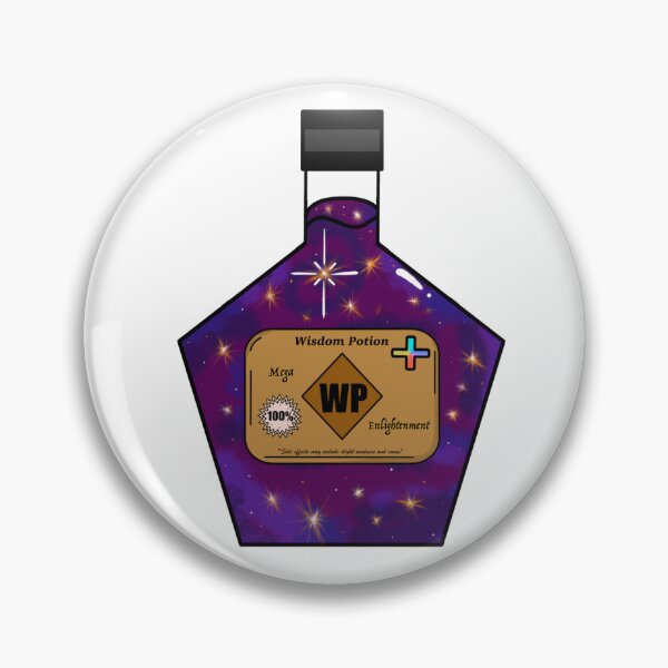 Item preview, Just a Wisdom Potion designed and sold by ShiftClick.