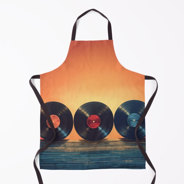 Item preview, Retro Vinyl Records Art designed and sold by GoodOldVintage.
