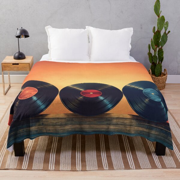 Item preview, Retro Vinyl Records Art designed and sold by GoodOldVintage.