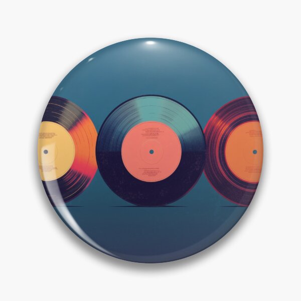Item preview, Retro Vinyl Records Art designed and sold by GoodOldVintage.