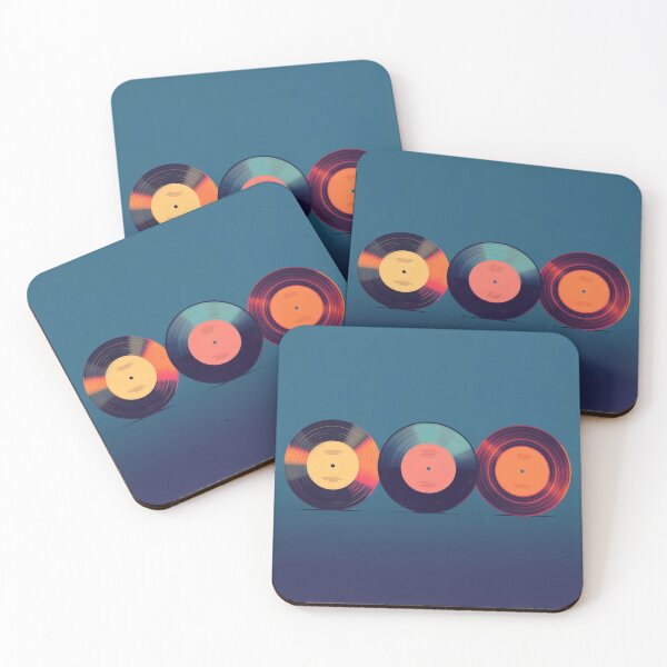 Item preview, Retro Vinyl Records Art designed and sold by GoodOldVintage.