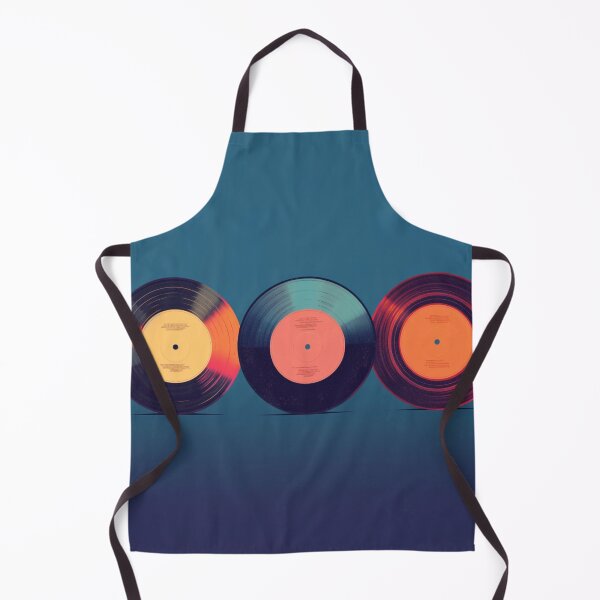 Item preview, Retro Vinyl Records Art designed and sold by GoodOldVintage.
