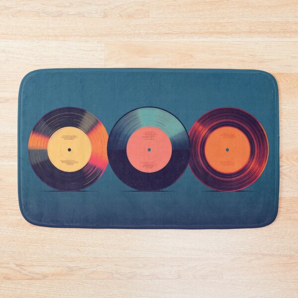 Item preview, Retro Vinyl Records Art designed and sold by GoodOldVintage.