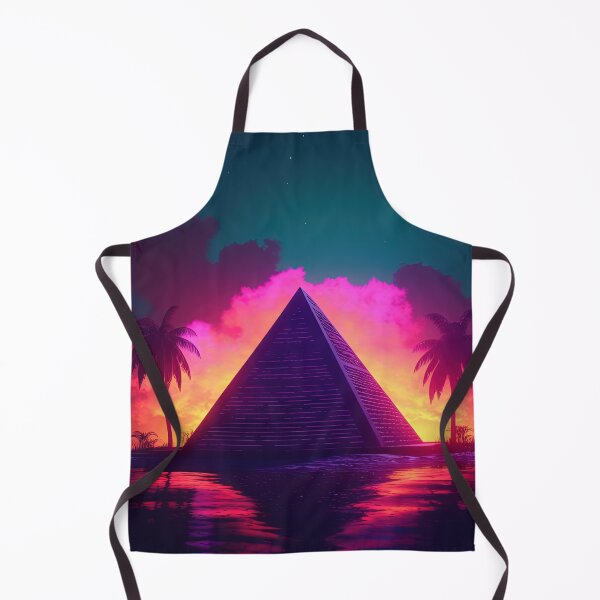 Item preview, Synthwave Sanctuary: Pyramid Paradise Revealed designed and sold by Mullet Monkey.