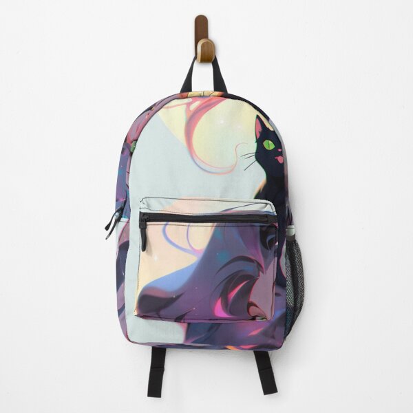 Item preview, Anime girl neon cat 2023 designed and sold by Hinata Lexy Lin.