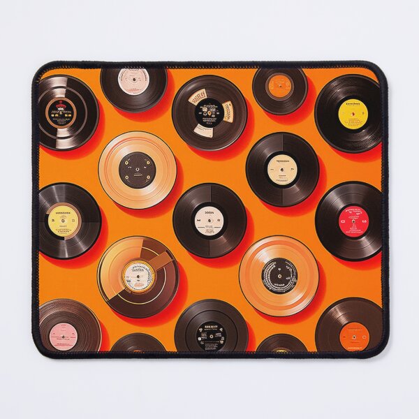 Item preview, Retro Vinyl Records Art designed and sold by GoodOldVintage.