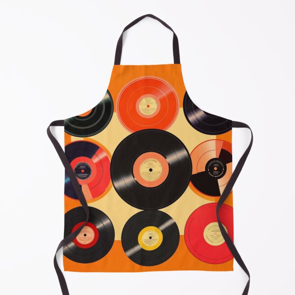 Item preview, Retro Vinyl Records Art designed and sold by GoodOldVintage.