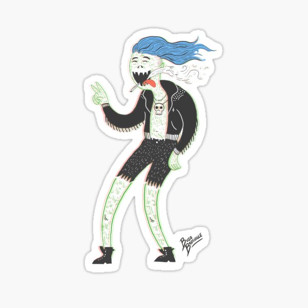 Rollin In 3D Sticker