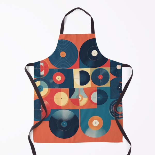 Item preview, Retro Vinyl Records Art designed and sold by GoodOldVintage.