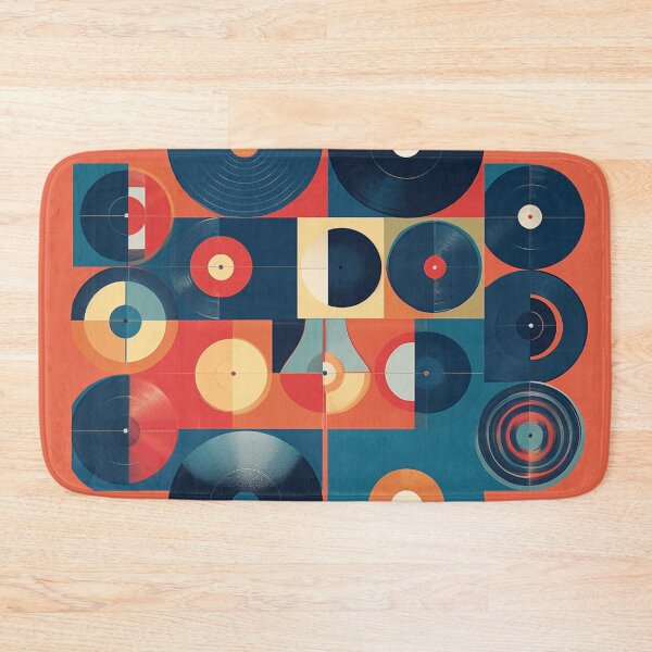 Artikelvorschau, Retro-Vinyl-Schallplatten-Kunst entworfen und verkauft von GoodOldVintage.
