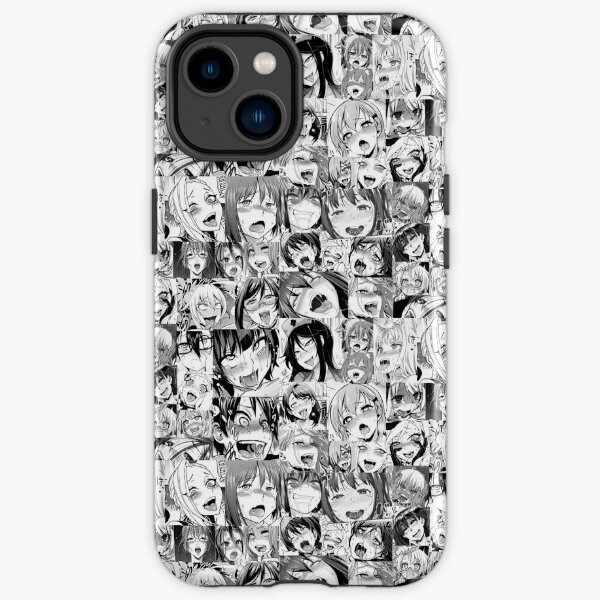 Manga Girl C-m Face iPhone Tough Case
