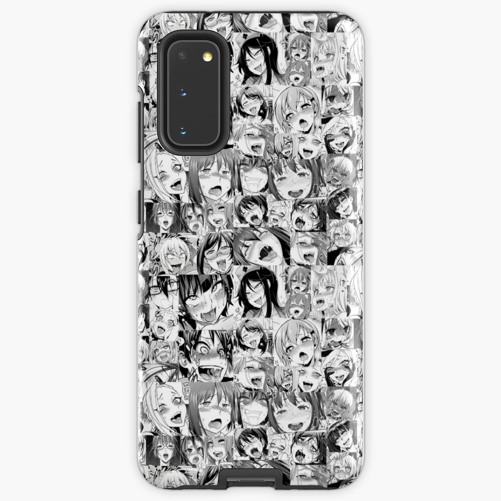 Manga Girl C-m Face Case & Skin for Samsung Galaxy