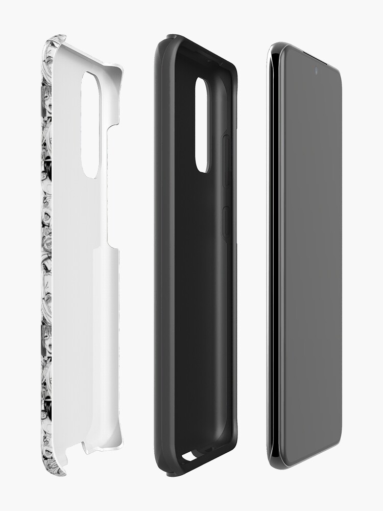 Alternate view of Manga Girl C-m Face Case & Skin for Samsung Galaxy