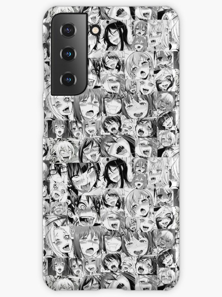 Manga Girl C M Face Case Skin For Samsung Galaxy By Jumblejayne Redbubble