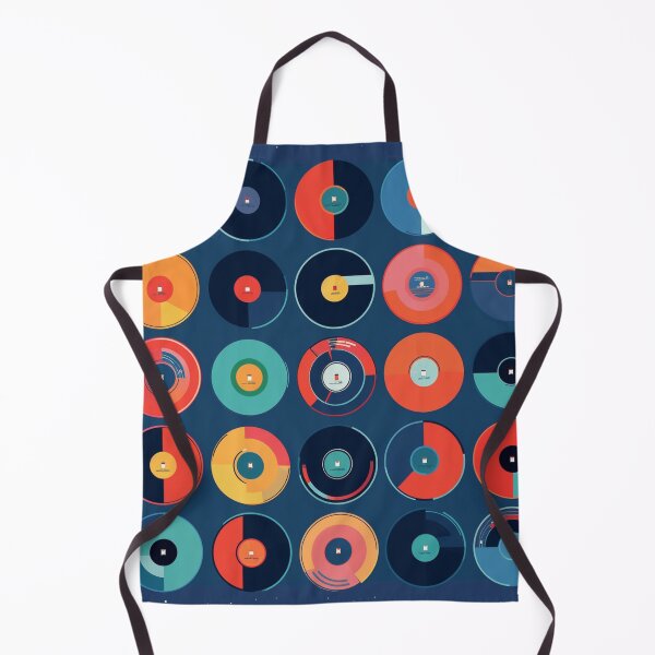 Item preview, Retro Vinyl Records Art designed and sold by GoodOldVintage.