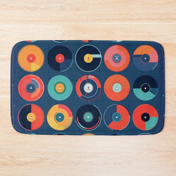 Artikelvorschau, Retro-Vinyl-Schallplatten-Kunst entworfen und verkauft von GoodOldVintage.
