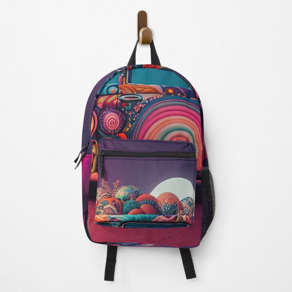 Item preview, Psychedelic World Car | Abstract Art designed and sold by Digital Mindscape.