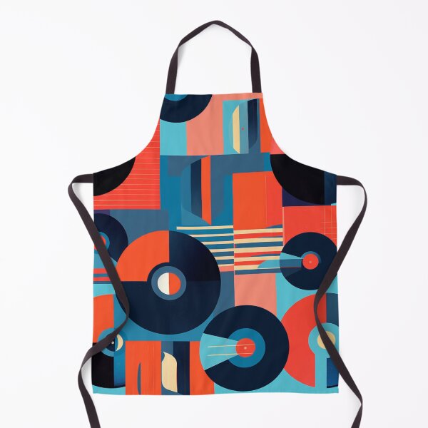 Item preview, Retro Vinyl Records Art designed and sold by GoodOldVintage.
