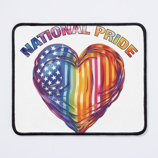 Item preview, National Pride Heart (Style 5) designed and sold by Madraisinface.