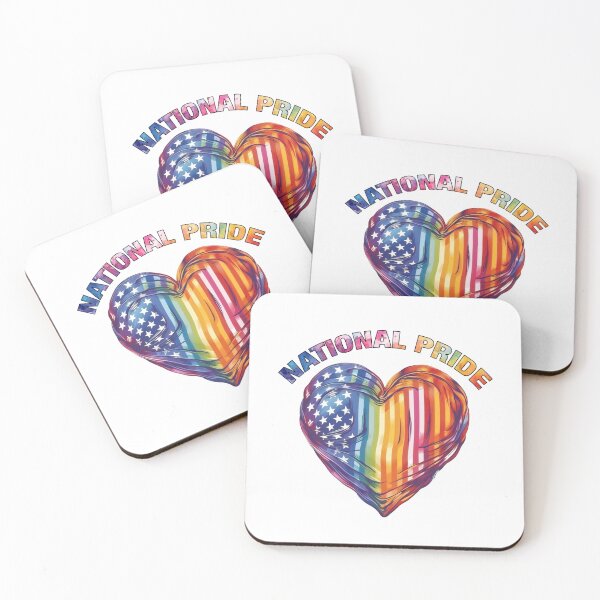Item preview, National Pride Heart (Style 5) designed and sold by Madraisinface.